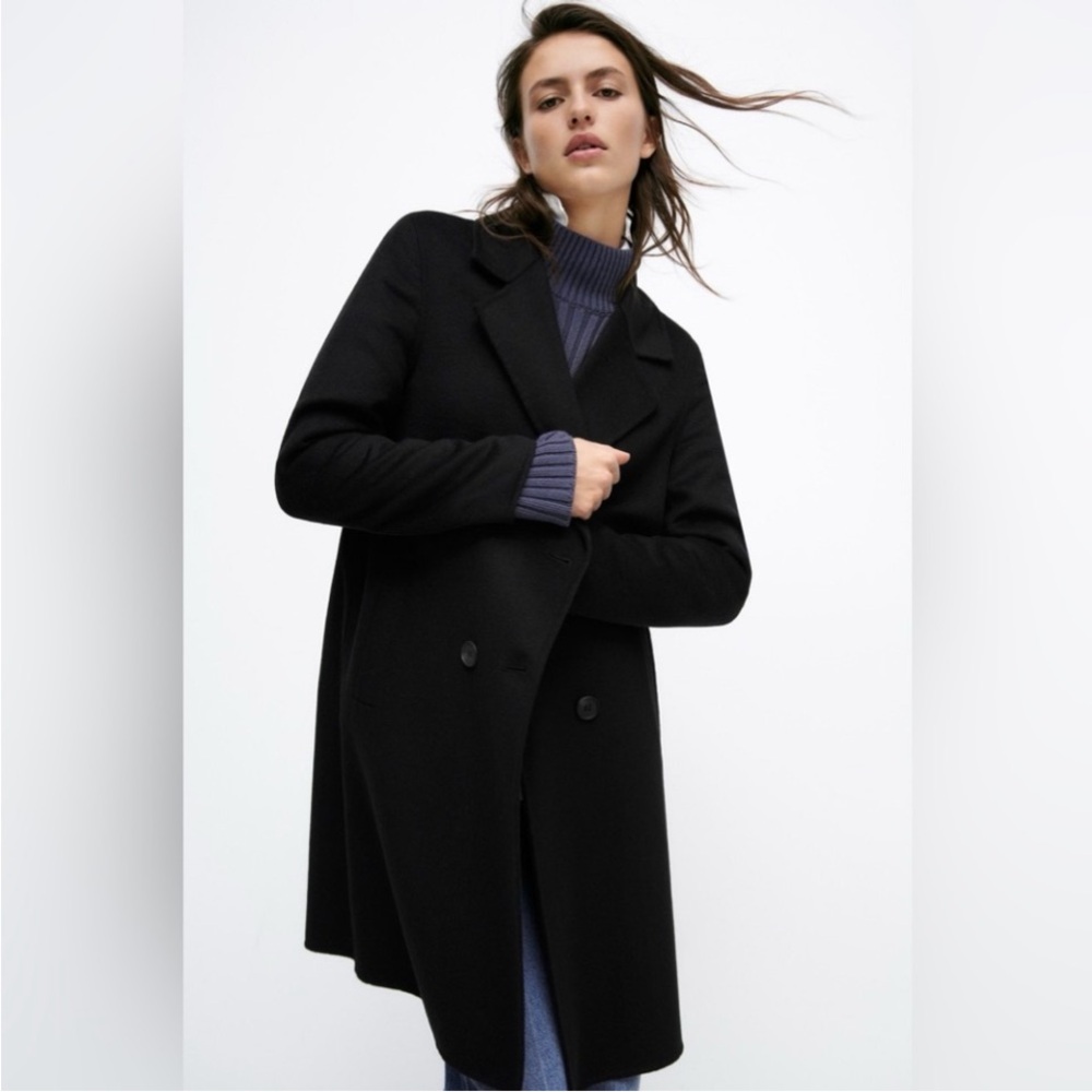 XS. ZARA MENSWEAR-STYLE COAT